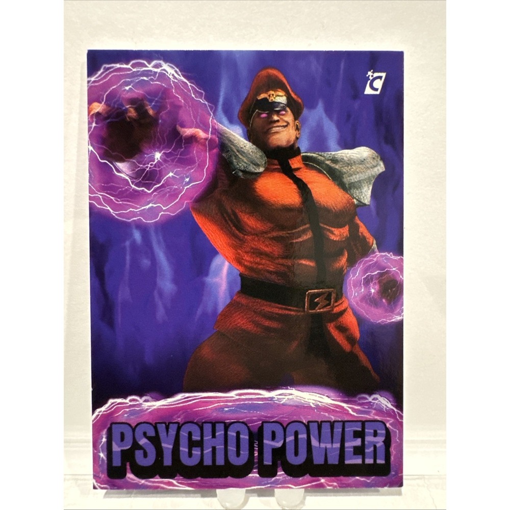 2023 Cardsmiths Street Fighter Psycho Power M. Bison PM4 CAPCOM Promo Card